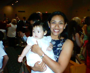 Kaitlyn (QT) w/Aunt Karen Bagat