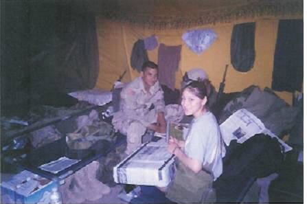 SPC Rob Mabasa & SPC Erica Hernandez